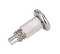 VCN231 Carbon Steel With Zinc-plated Threaded Indexing Locating Pins Stailless Self-locking/Return Type Index Screw/Bolt 1Pcs(VCN231-BN,M8(thread 1.25))