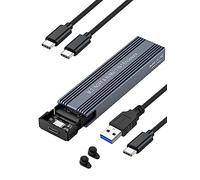 VCOM M.2 NVME SATA SSD Enclosure, USB 3.1 Gen 2 10 Gbps NVMe SSD Enclosure