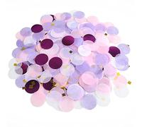 VCOSTORE 5000 Pieces Confetti Multicolour,Wedding Confetti Table Paper Circles Gender Reveal Confetti for Hen Party, Birthday and Gender Reveal,50g