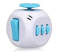 VCOSTORE 6 Sided Fidget Toy Cube - Fidget Cubes Fidget Fiddle Anxiety Toys for Adults,Grils,Kids,Children,Boys - ADHD,ADD,ASD - Office Classroom Travel