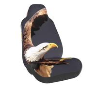 Vcroofdhxz Eagle Stretch Car Seat Covers - Universal Fit Elastic Auto Chair Covers With Full-Print Design, Easy Installation & Protection For Cars, Suvs, Trucks And More