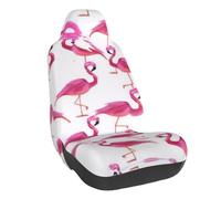 Vcroofdhxz Flamingo Stretch Car Seat Covers - Universal Fit Elastic Auto Chair Covers With Full-Print Design, Easy Installation & Protection For Cars, Suvs, Trucks And More