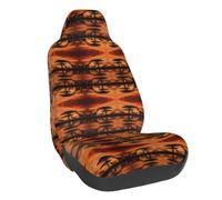 Vcroofdhxz Giraffe Under The Tree In Africa Stretch Car Seat Covers - Universal Fit Elastic Auto Chair Covers With Full-Print Design, Easy Installation & Protection For Cars, Suvs, Trucks And More