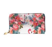 Vcroofdhxz Stylish Handheld Wallet with Full-Print Design â€“ Durable Faux Leather Zippered Wallet for Women with Multiple Card Slots, Cash Compartments & Coin Pocket