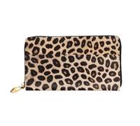 Vcroofdhxz Stylish Handheld Wallet with Full-Print Design â€“ Durable Faux Leather Zippered Wallet for Women with Multiple Card Slots, Cash Compartments & Coin Pocket
