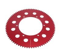 VCUJSUC #35 Chain 78 Tooth Split Sprocket For Predator 212cc 196cc 6.5hp 7.0hp Coleman CT200U BT200X CT100U TrailMaster MB200 MegaMoto B212 Motovox Doodlebug Baja Mini Bike Go Kart Cart Parts Aluminum