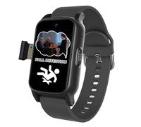 VCYEX Elderly Fall Alarm Smart Watch Smart Watch for Seniors Smart Watch with GPS And SOS 4G Hd Video Call Elderly Watch for Alzheimer'sBlack,1.25 * 0.57 * 2.22inch