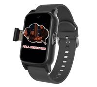 VCYEX Fall Alarm Watch for Elderly Dementia Aids Real-time GPS SOS Alarm Video Call Smartwatch for Parents and EldersBlack,1.25 * 0.57 * 2.22inch