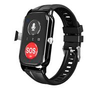 VCYEX Fall Detection Watch for Elderly, Smart Watch for Alert Devices, Elderly Sos Fall Watch, Preventing Getting Lost Black,4.9 * 3.3cm