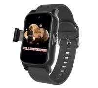 VCYEX Fall Detection Watch for Elderly SOS Alert HD Video Call Personal Alarm Watch for Elderly for Alzheimer’s Elderly EssentialsBlack,1.25 * 0.57 * 2.22inch