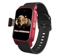 VCYEX Fall Detection Watch for Elderly SOS Alert HD Video Call Personal Alarm Watch for Elderly for Alzheimer’s Elderly EssentialsRed,1.25 * 0.57 * 2.22inch