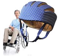 Vcyex Protective Helmet for Elderly -Thick Protection Helmet Elderly Fall Prevention Devices Adjustable Soft Helmet for Adults Epilepsy Seizures Prevent Head Injuries,best elderly essentials