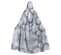 VCzsdff 3d Marble Printing Carnival Party Supplies,Adult Economic Hooded Cloak,Hooded Cloak 57.8 Inches Length For Halloween