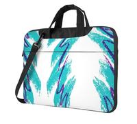 VCzsdff 90'S Cup Design Print Shockproof Laptop Bag Heavy Duty Oxford Cloth Shoulder Case Padded Computer Briefcase For Travel