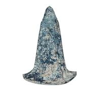 VCzsdff Abstract Modern Gothic Medieval Hooded Cape For Teenagers Cosplay Costume Renaissance Fair Stage Theater Robe