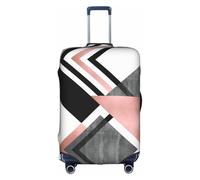 VCzsdff Abstract Triangle Striped Printing Luggage Cover Washable Suitcase Protector Anti Scratch Suitcase Cover Fits 18 to 32 Inch Luggage