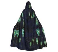VCzsdff Beautiful Bottle Of Under The Night Sky Printing Carnival Party Supplies,Adult Economic Hooded Cloak,Hooded Cloak 57.8 Inches Length For Halloween