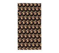 VCzsdff Beaver Working Lightweight Printed Bath Towel For Fitness Training Daily Use