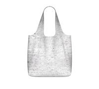VCzsdff Brick Wall. Print Foldable Grocery Tote Reusable Market Bag 25l Lightweight Polyester Shoulder Carryall
