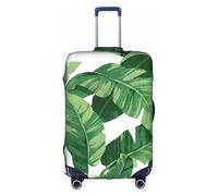 VCzsdff Cute Green Palm Leaves Printing Luggage Cover Washable Suitcase Protector Anti Scratch Suitcase Cover Fits 18 to 32 Inch Luggage