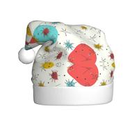 VCzsdff Cute Pattern Printing Unisex Adult Annual Ceremony 1 Pcs Christmas Headbands Decoration Xmas Tree Snowman Santa Hat