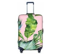 VCzsdff Fresh Banana Leaves Printing Luggage Cover Washable Suitcase Protector Anti Scratch Suitcase Cover Fits 18 to 32 Inch Luggage