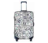 VCzsdff Funny Dollar Money Printing Luggage Cover Washable Suitcase Protector Anti Scratch Suitcase Cover Fits 18 to 32 Inch Luggage