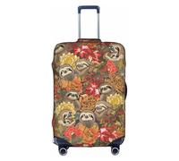 VCzsdff Funny Sloths Printing Luggage Cover Washable Suitcase Protector Anti Scratch Suitcase Cover Fits 18 to 32 Inch Luggage