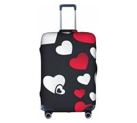 VCzsdff Happy Valentine's Day2 Printing Luggage Cover Washable Suitcase Protector Anti Scratch Suitcase Cover Fits 18 to 32 Inch Luggage