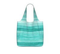 VCzsdff Painted Wood Board Print Foldable Grocery Tote Reusable Market Bag 25l Lightweight Polyester Shoulder Carryall