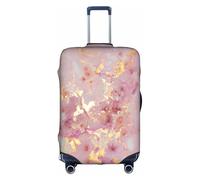 VCzsdff Pink Marble Texture Printing Luggage Cover Washable Suitcase Protector Anti Scratch Suitcase Cover Fits 18 to 32 Inch Luggage