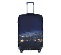 VCzsdff View of Earth Printing Luggage Cover Washable Suitcase Protector Anti Scratch Suitcase Cover Fits 18 to 32 Inch Luggage