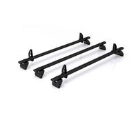 Vd Rhino Kammbar Black & Roller 3 Bars Roof Rack For The Mercedes Sprinter 2018+ Only Fits H2 Roof Models