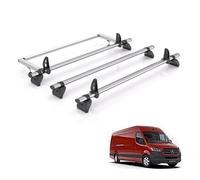 Vd Rhino Kammbar Fleet & Roller 3 Bars Roof Rack For The Mercedes Sprinter 2018+ Only Fits H2 Roof Models