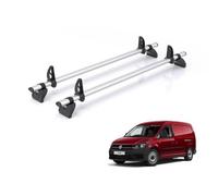 Vd Rhino Kammbar Pro 2 Bars Roof Rack For The Vw Caddy 2010-2020 Suitable For Both Standard And Maxi Models