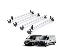 Vd Rhino Kammbar Pro 4 Bars Roof Rack For The Renault Master 2010-2024 Suitable Only For H1/h2 Roof Height Models