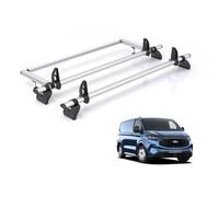 Vd Rhino Kammbar Pro & Roller 2 Bars Roof Rack For The Ford Transit Custom 2024+ Only Suitable For Gen2