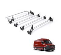 Vd Rhino Kammbar Pro & Roller 4 Bars Roof Rack For The Mercedes Sprinter 2018+ Only Fits H2 Roof Models