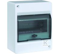 VD106TP IC2 1x6 Module Surface-Mount Enclosure IP40 Clear Door