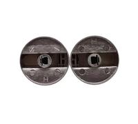 VDAMTPOGZ 2PCS 8mm/6mm Universal Silver Gas Stove Control Knobs Adaptors Oven Switch Cooking Surface Control Locks(0 Degree 6mm)