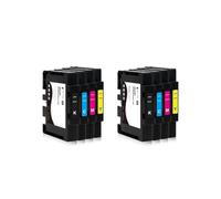 VDAMTPOGZ GC51 BK/55ml CMY/45ml Compatible Ink Cartridge With Sublimation Ink With One Time Use Chip,Compatible For Ricoh SG 3210 3210DNw Printer part