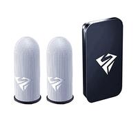 Vdaxvme 1 Pair Sleeves Sweatproof Finger Covers Touch Screen Fingertips Sleeve for Mobile Game Controllers Gaming Sleeves Cots for Games Sensitive Gaming for/COD / / ROS