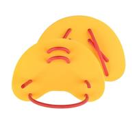 [Vdaxvme] 1 Pair Swimming Workout Paddle Silicone Texture Swim Hand Fins for Athletes and Recreational Swimming Hand Fin Texture Swimmers Adjustable Silicone Swimming Fin