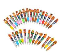 Vdaxvme 1 Set Adorable Hydrochoerus Styled 4-Colored Ballpoint Pens Child Incentive Writing Drawing and Marking Lovely Hydrochoerus Ballpoint Pen