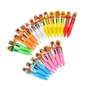 Vdaxvme 1 Set Adorable Hydrochoerus Styled 4-Colored Ballpoint Pens Child Incentive Writing Drawing and Marking Lovely Hydrochoerus Ballpoint Pen
