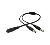 Vdaxvme 1 To 2/3/4/5/6/8 Way Power Splitter Cable Female Male Extend Cord For Multiple Security Cameras Way Splitter Cable