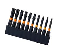 Vdaxvme 10-Piece T8 Allen Wrench Anti-Rust Coating Ergonomic Grip for Equipment Repair T Handle Wrenches for Machinery