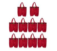Vdaxvme 10pack Wine Bottle Candy Tree Fillers Sacks Wedding Hanging Gift Bags for Novelty Wine Bag
