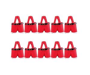 Vdaxvme 10pack Wine Bottle Candy Tree Fillers Sacks Wedding Hanging Gift Bags for Novelty Wine Bag