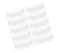 Vdaxvme 10Pc Tightening Bands Clear Face Skin Tape AntiAging Secure Adhesive Elastic Neck Plaster For Active Lifestyles Transparent Neck Face Lifting Patches